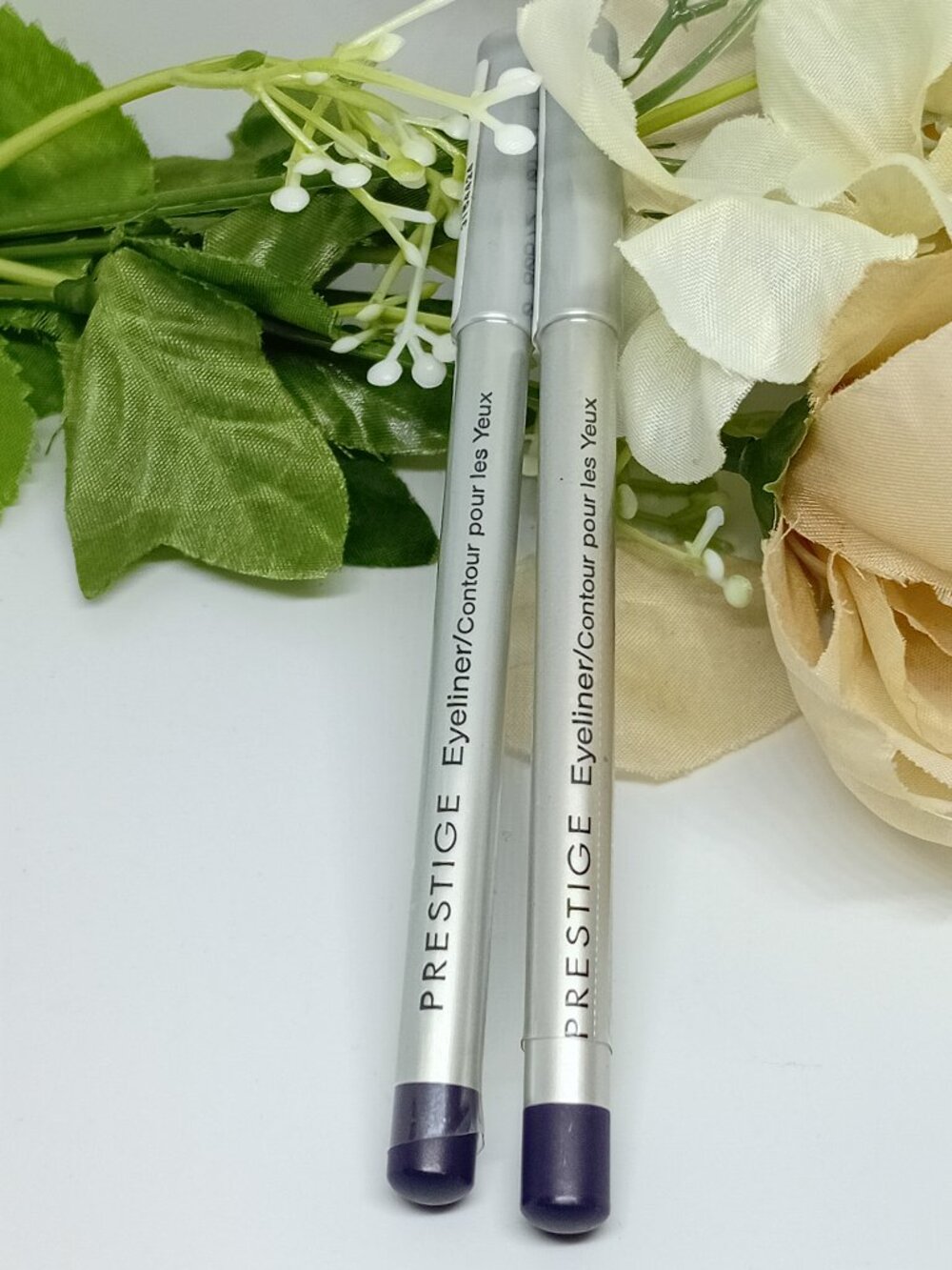 Prestige Eyeliner Contour Pencil E73 Wine Set of 2 New Sealed